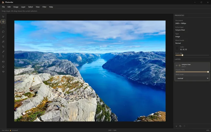 Photovibe editor